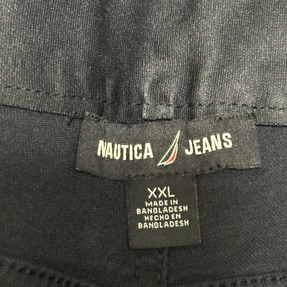 Women's Nautica 2XL Pull On Shorts Navy Blue Elastic Waistband Twill Spandex NWT - Picture 12 of 12